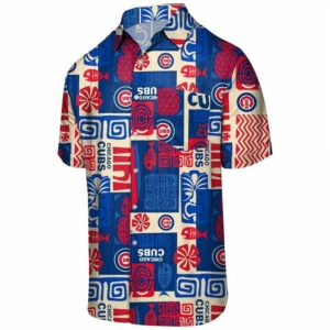 Chicago Cubs Vintage Ornament Hawaiian Shirt