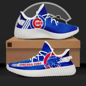 Chicago Cubs Mlb Teams Runing Yeezy Sneakers Shoes