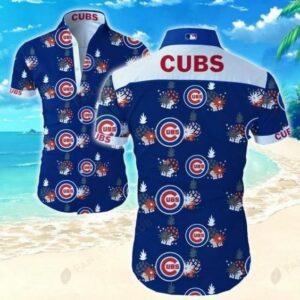 Chicago Cubs Style 5 Hawaii Fit Body Shirt