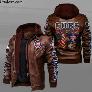 Chicago Cubs Nfl Leather Jacket Gift For Fans