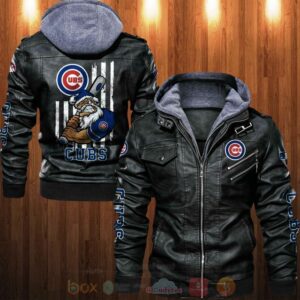 Chicago Cubs Leather Jacket Gift For Fans