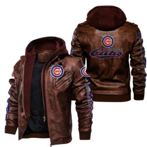 Chicago Cubs Leather Jacket Gift For Fans